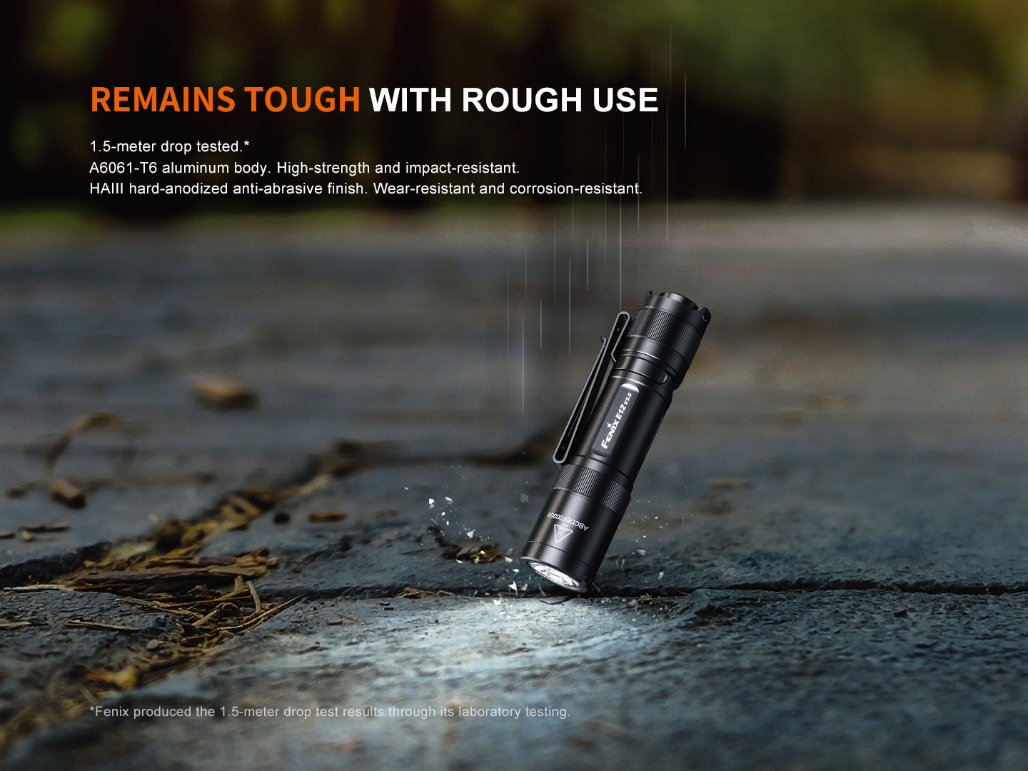 Fenix E12 V3 Pocket EDC AA Flashlight 200 Lumens Output