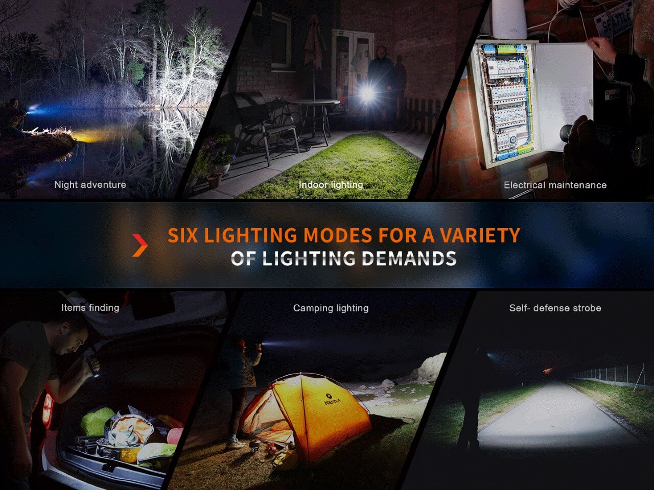 Fenix E35R High Performance Rechargeable LED Flashlight