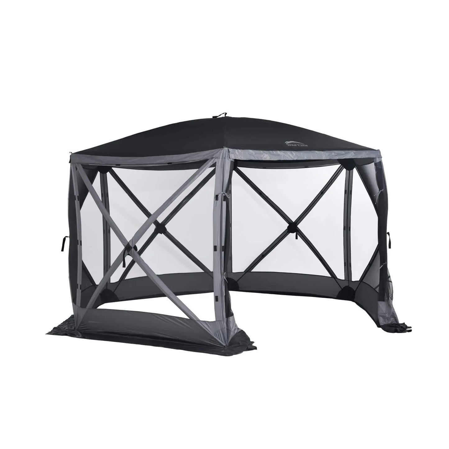 Wild Land Six Sided Hub Screen Shelter 600 Pop Up Gazebo