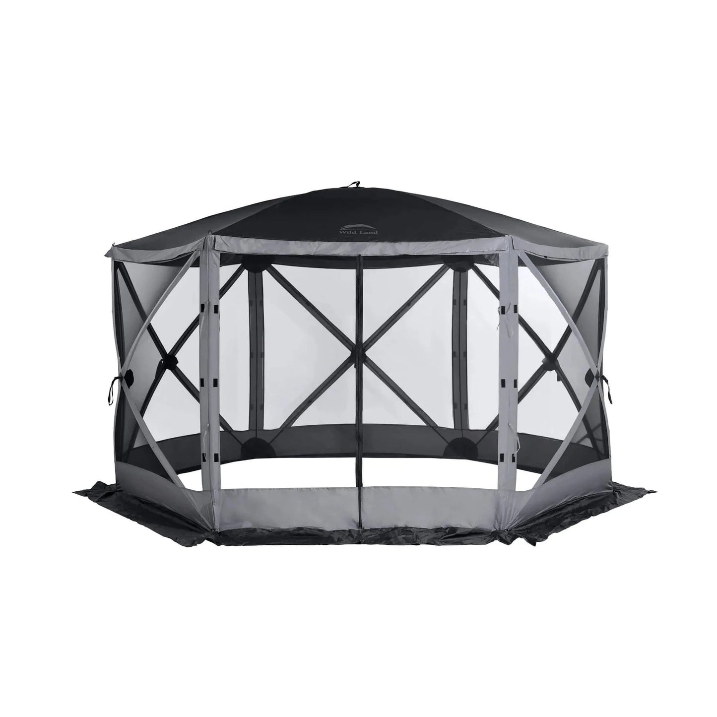 Wild Land Six Sided Hub Screen Shelter 600 Pop Up Gazebo