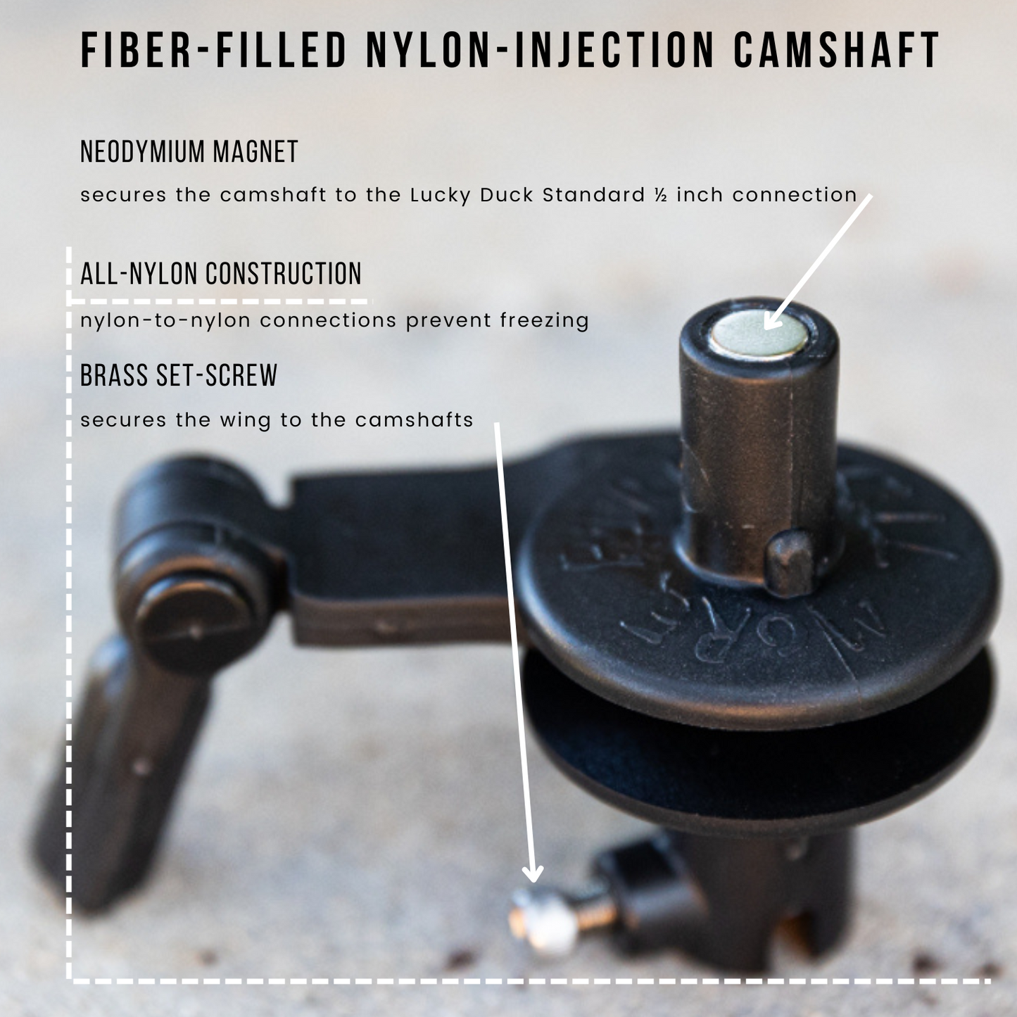 Animator V2 Camshaft for Lucky Duck Decoy Motion Kit