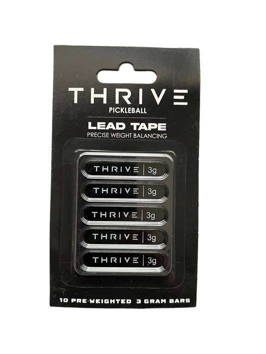 Thrive Lead Tape Bars For Pickleball Paddle Weight 10 Pack