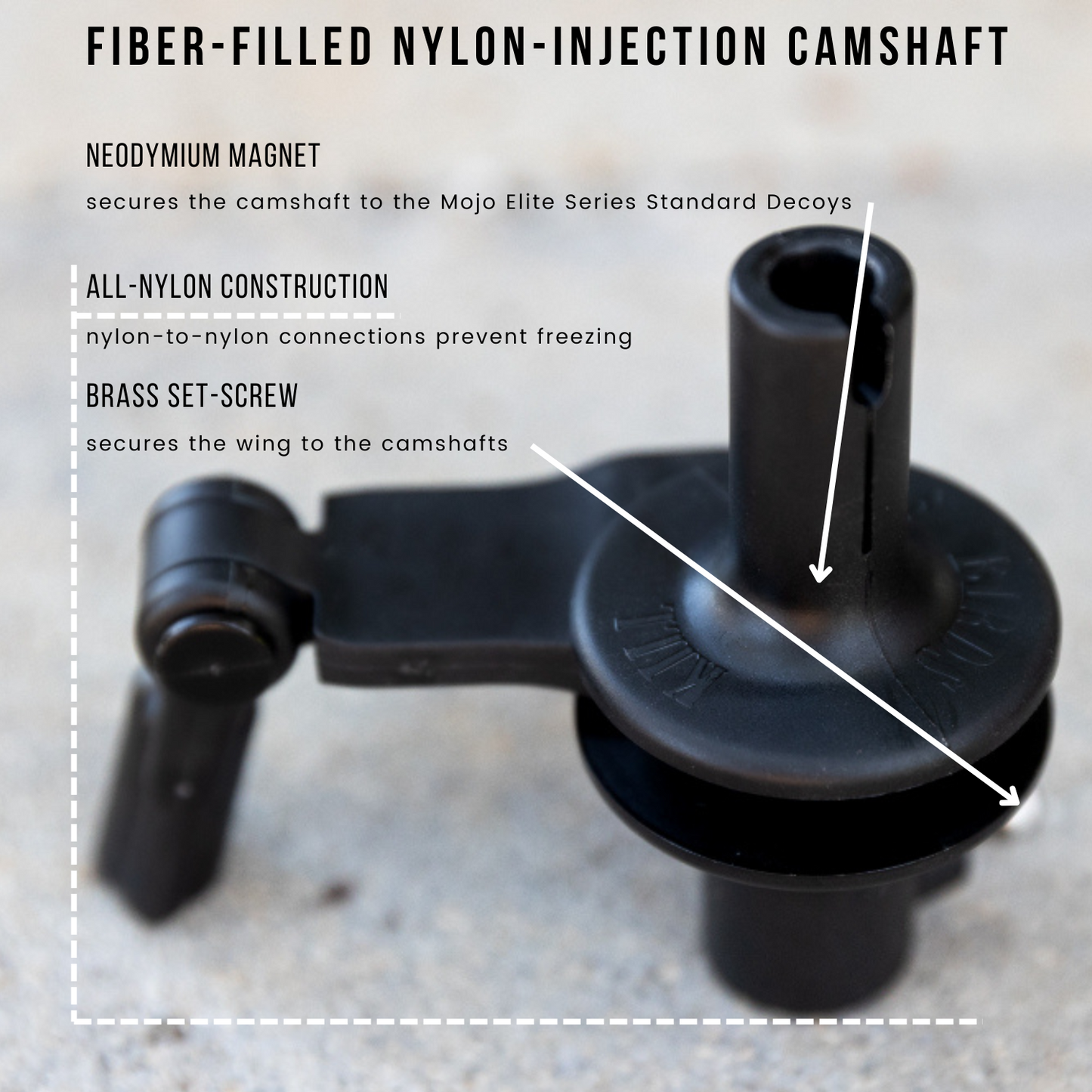 Animator Camshaft Replacement Parts Kit For Waterfowl Decoy