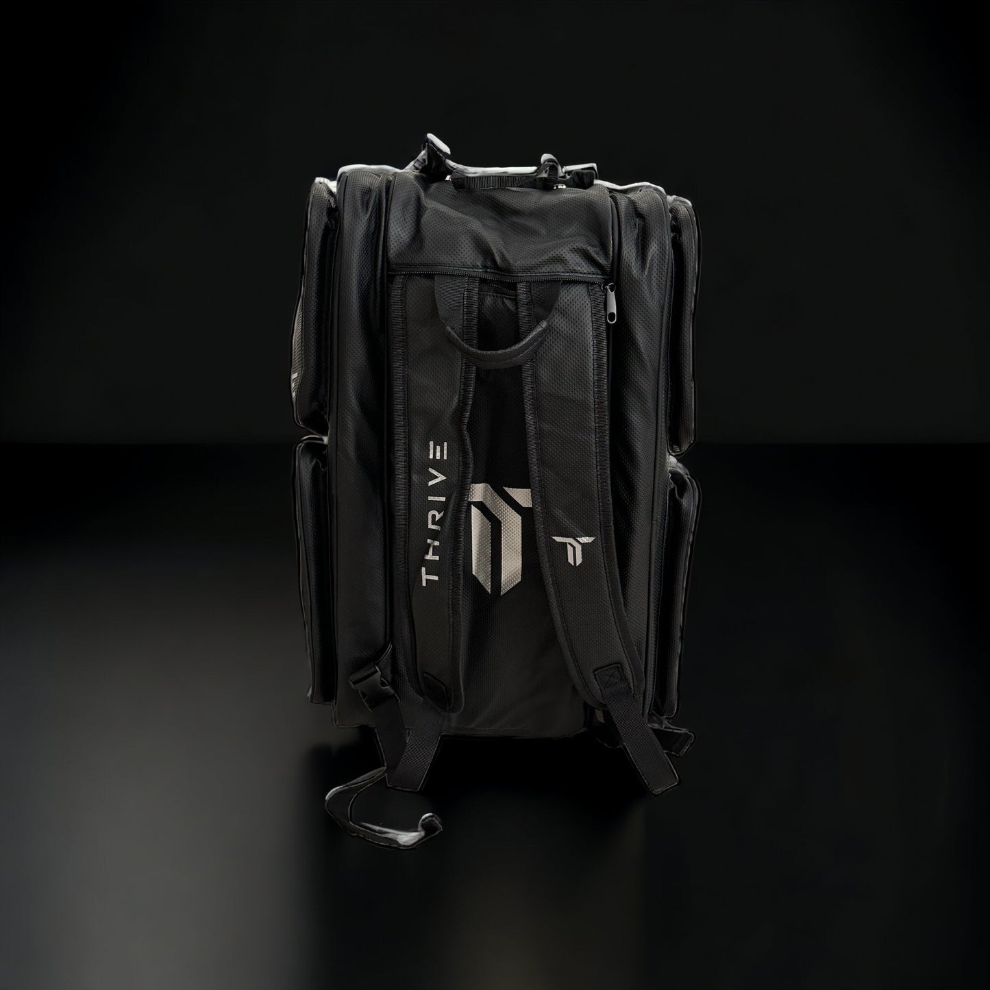 Elite Pro Tour Pickleball Bag With Shoe Bag Black Vegan