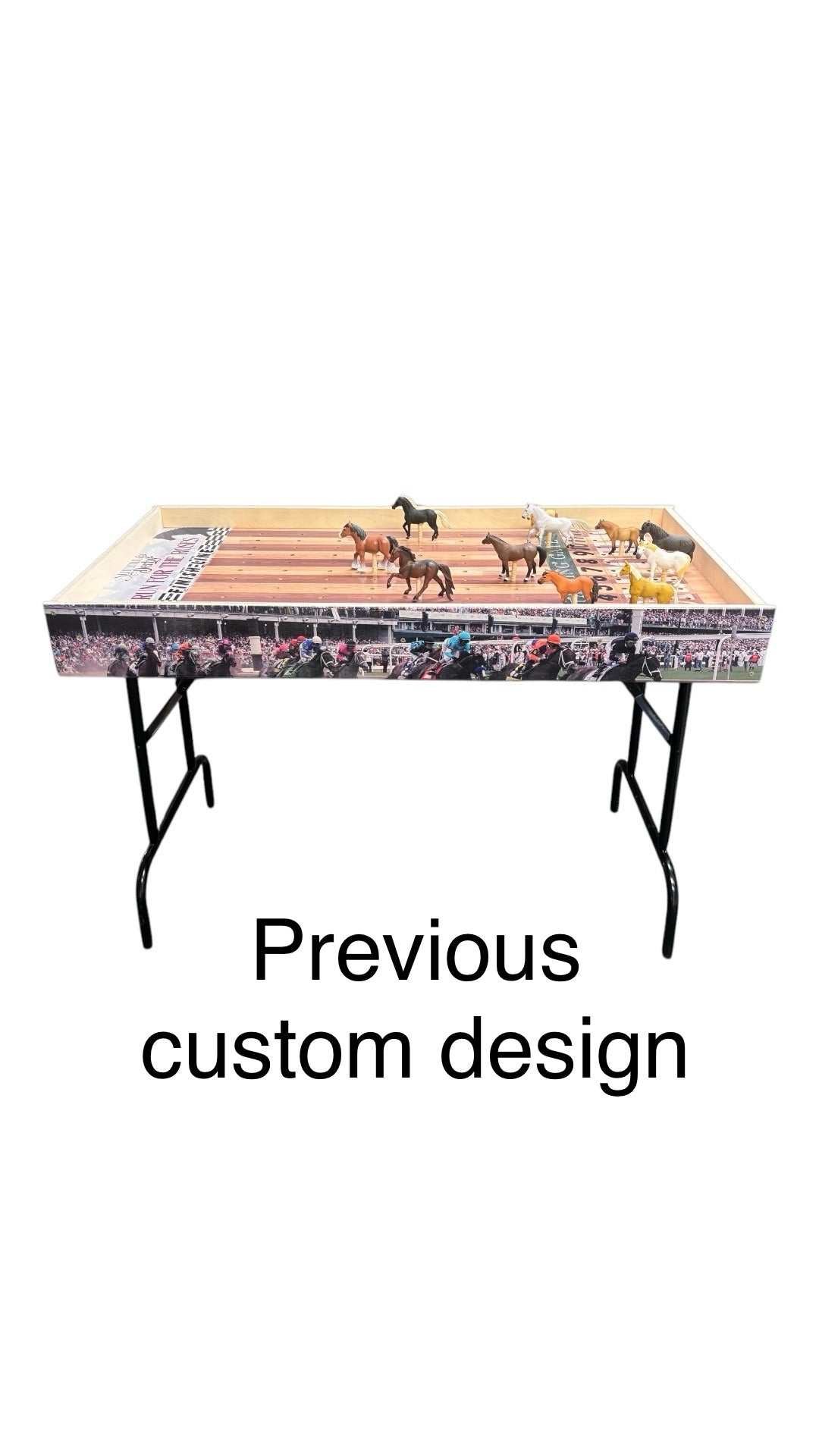 Less Than Perfect Jumbo Horse Game With Printed Rails