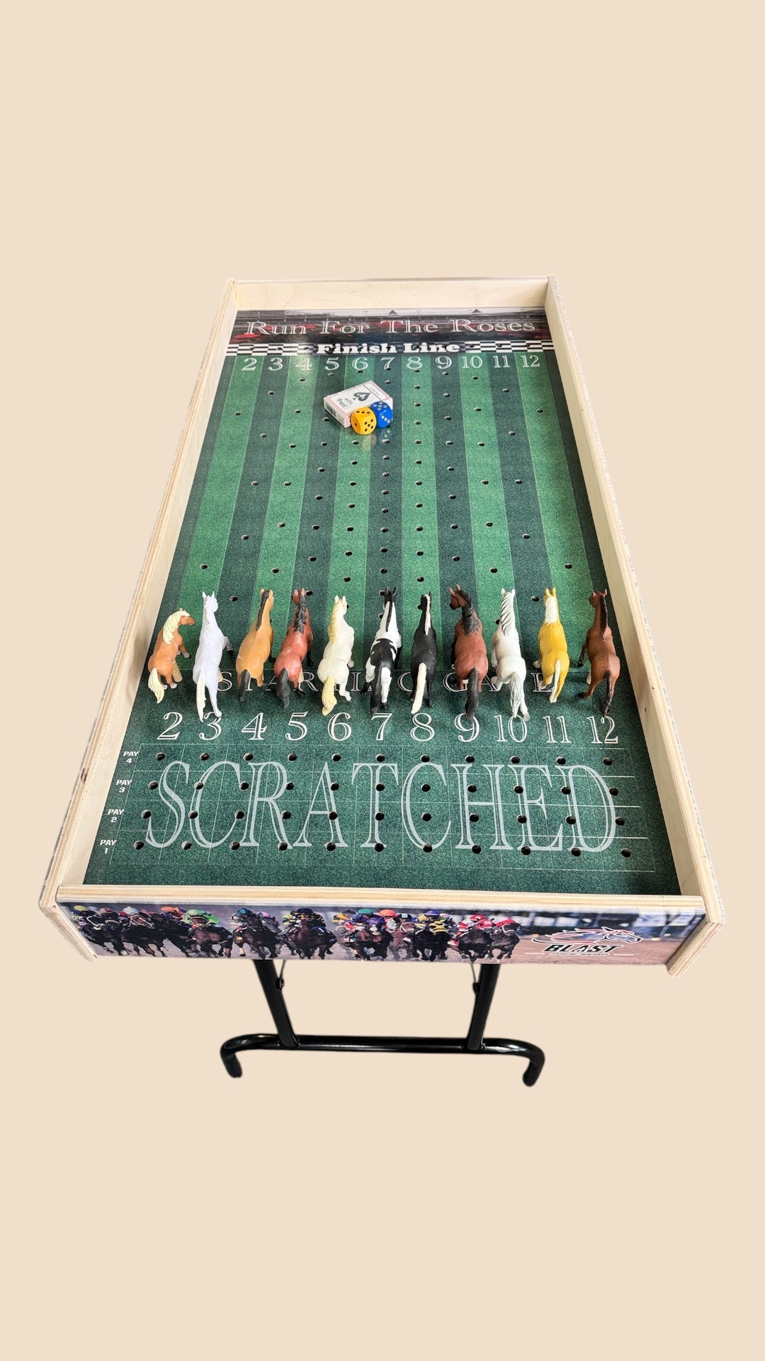 Less Than Perfect Jumbo Horse Game With Printed Rails