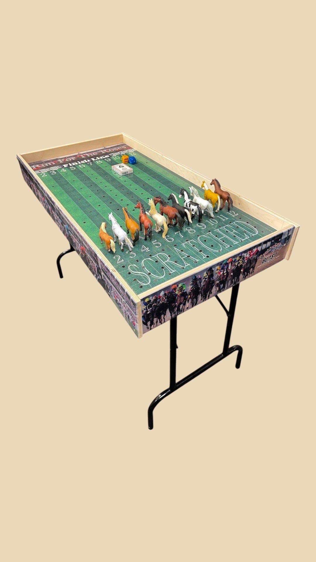 Less Than Perfect Jumbo Horse Game With Printed Rails