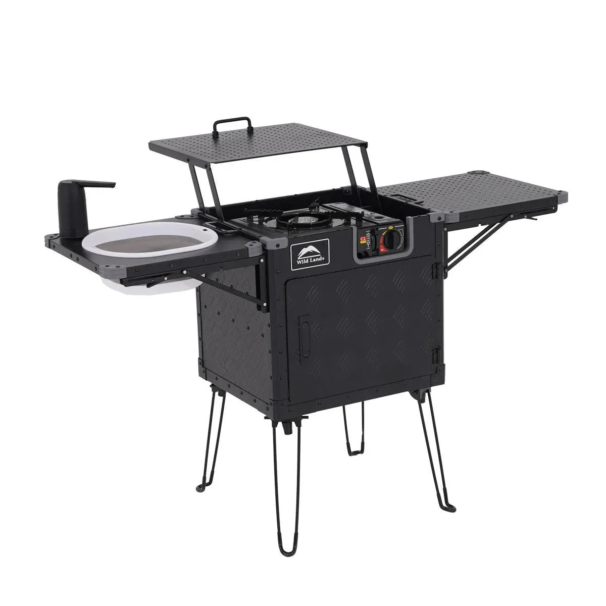 Wild Land Compact Integrated Kitchen Box for Camping