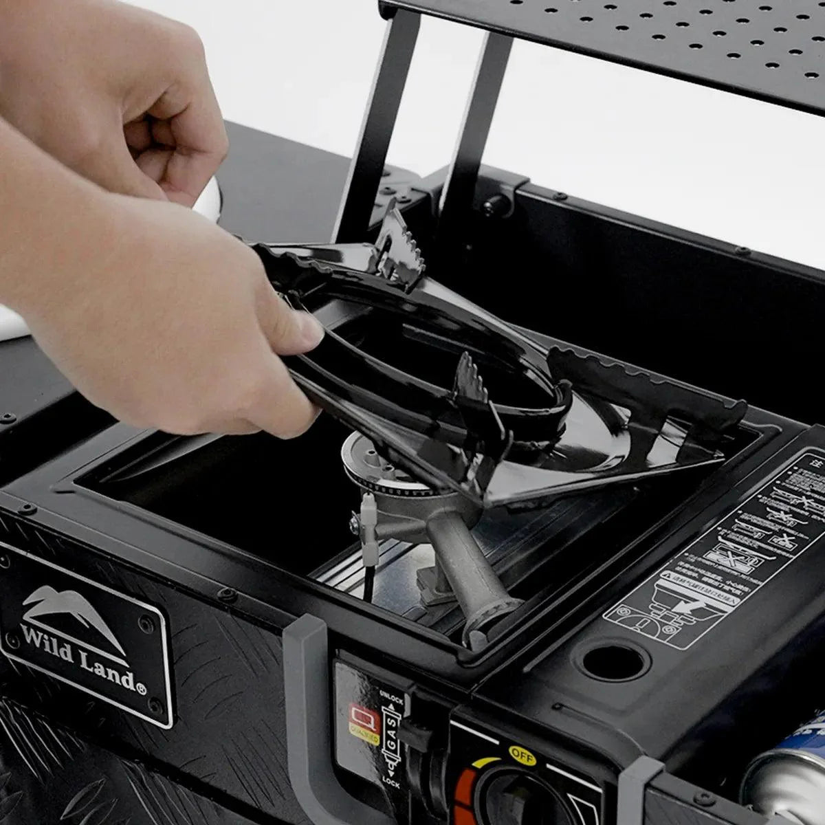 Wild Land Compact Integrated Kitchen Box for Camping