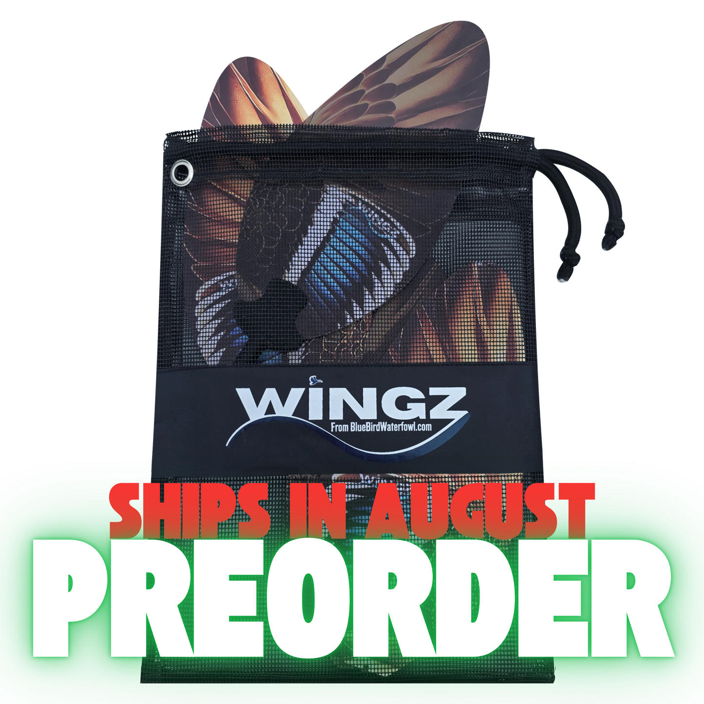 Floating Spinning Wing Drying Bag With Breathable Mesh Case