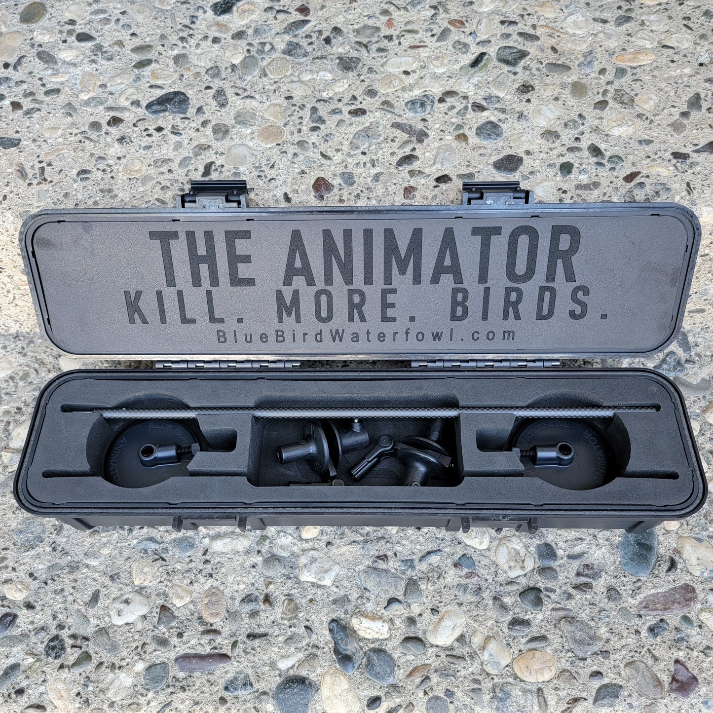 Floating Protective Case for Plates Cams and Rods Storage