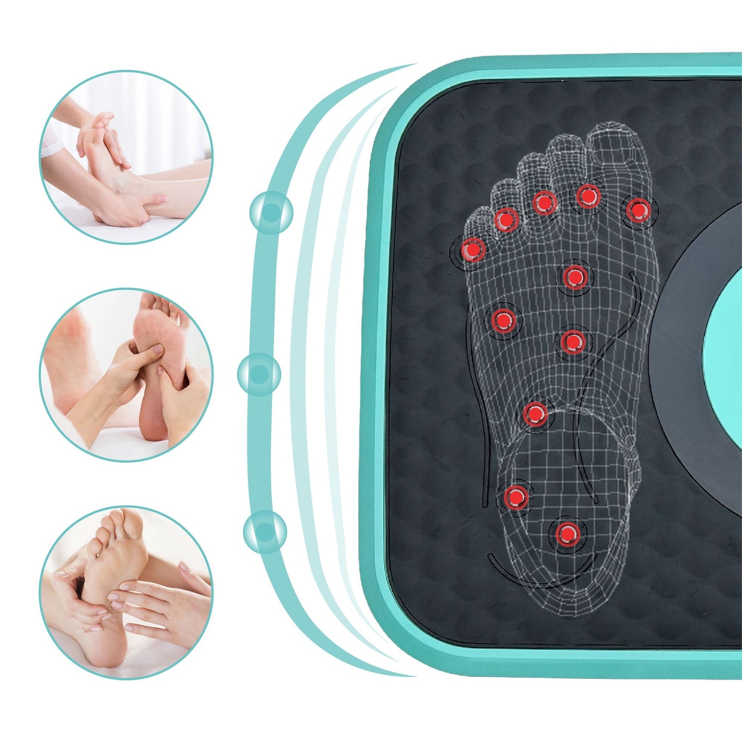 Vibration Plate Fitness Platform for Whole Body Workout