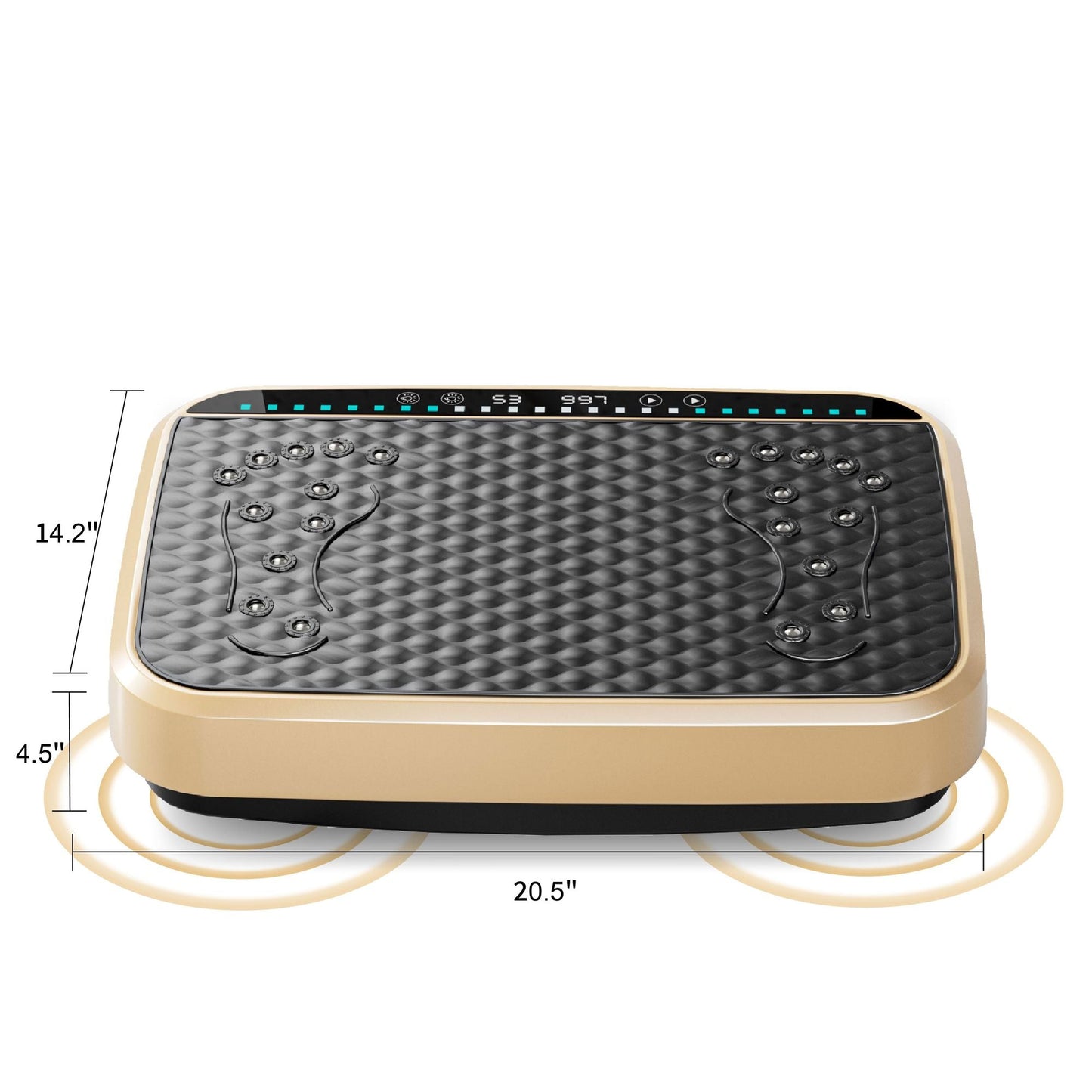 Vibration Plate Exercise Machine Whole Body Fitness
