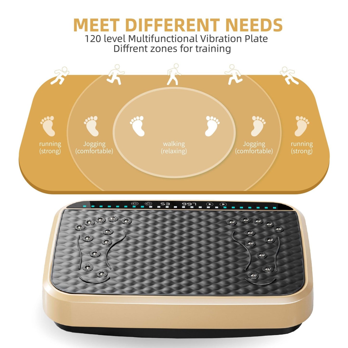 Vibration Plate Exercise Machine Whole Body Fitness