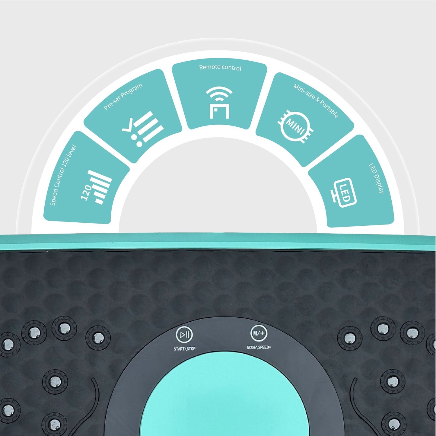 Vibration Plate Fitness Platform for Whole Body Workout