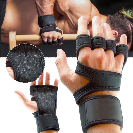 Unisex Weight Lifting Gloves Palm Protector for Training