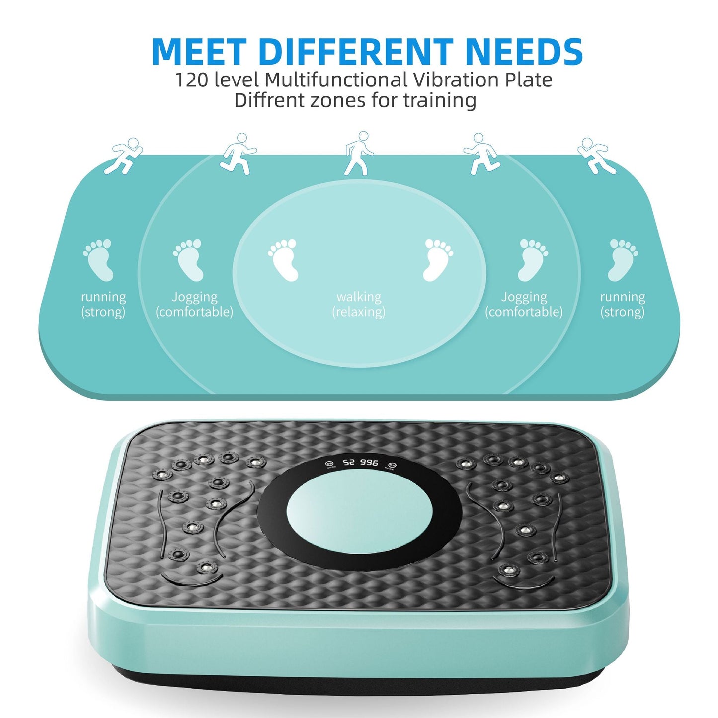 Vibration Plate Fitness Platform for Whole Body Workout