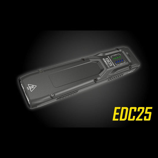 Nitecore EDC25 3000 Lumen USB C Rechargeable Flashlight