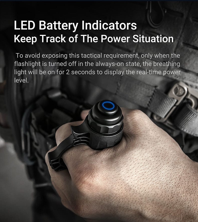 TA30C 1600 Lumen Tactical Flashlight Kit for Everyday Use