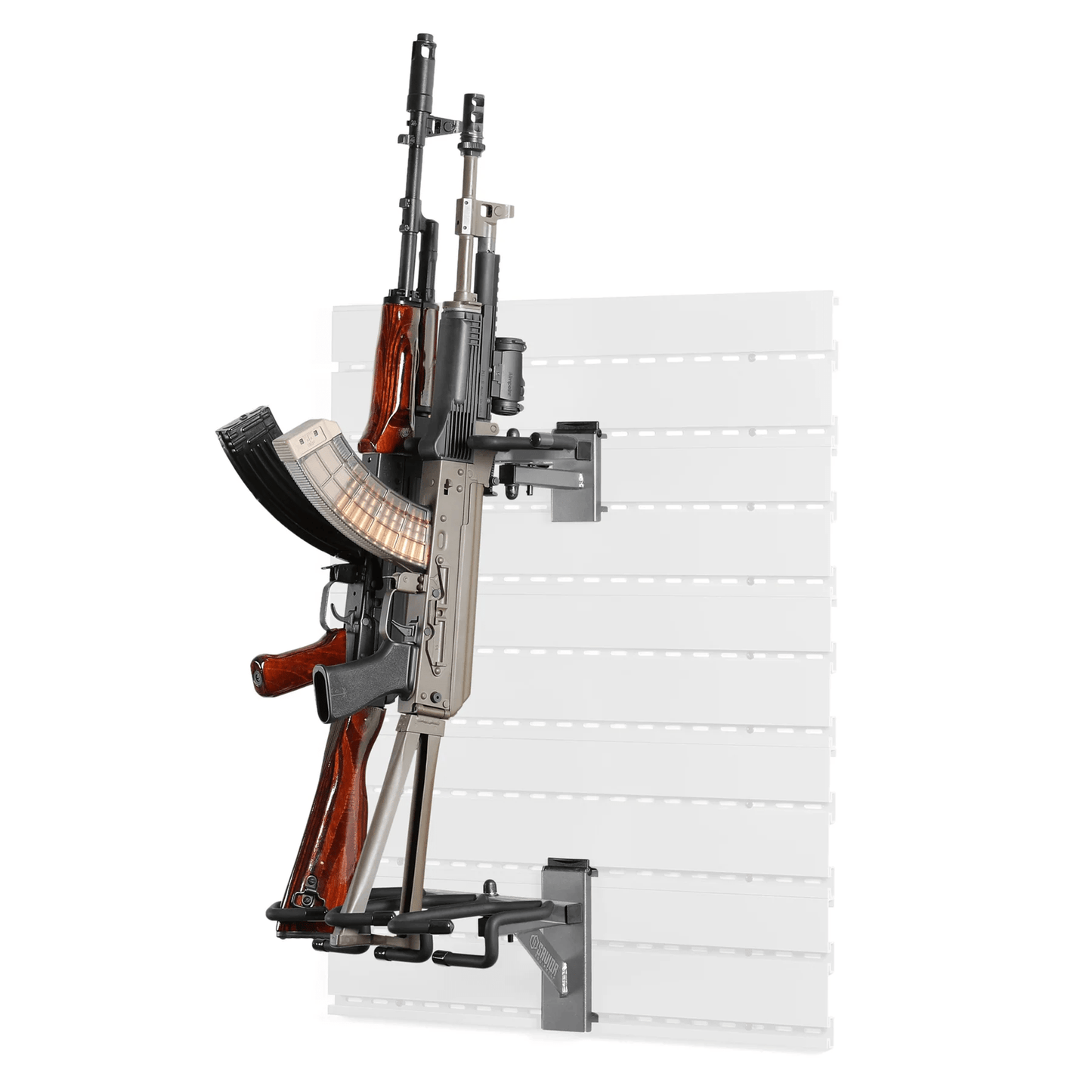 Wall Rack System Angle Adjustable Rifle Wall Rack Pro