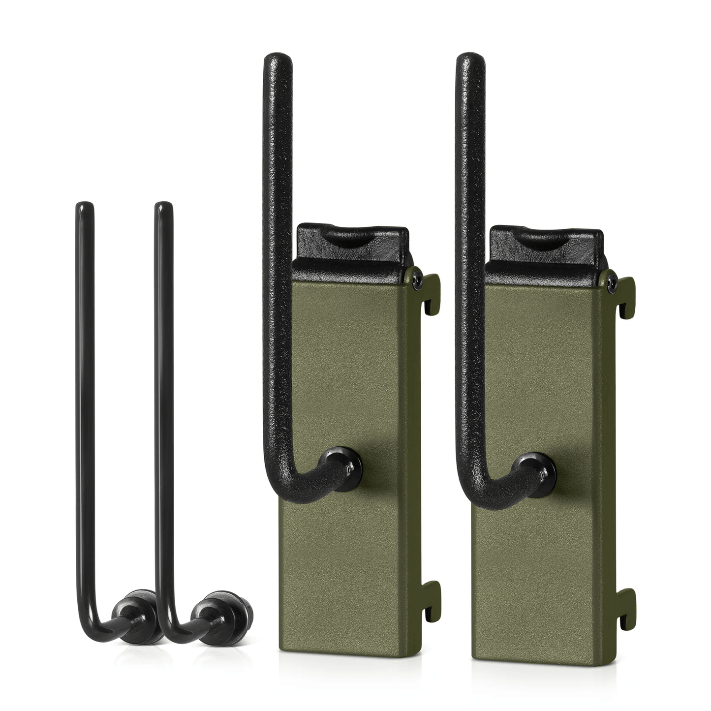 Wall Rack Adjustable Pistol And Suppressor Rod 2 Pack