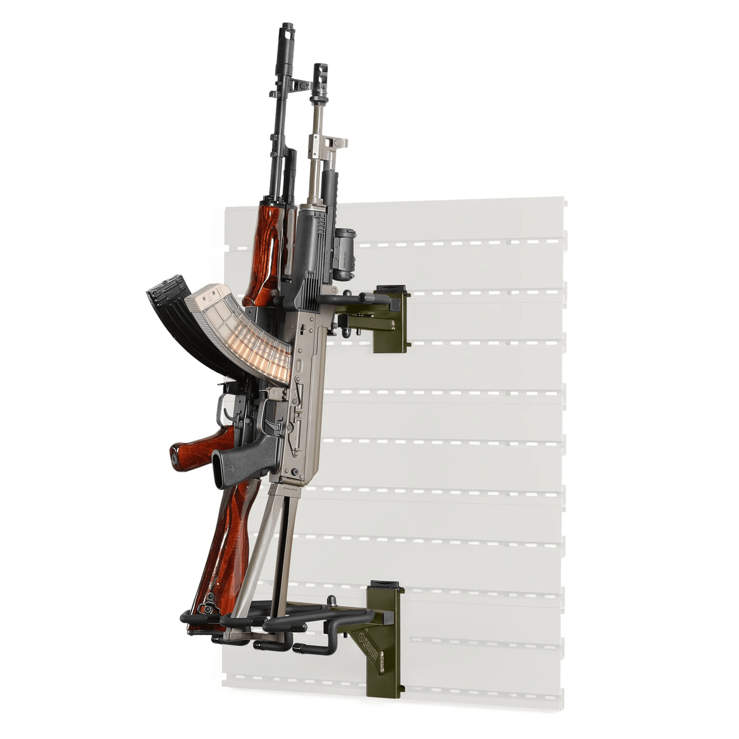 Wall Rack System Angle Adjustable Rifle Wall Rack Pro