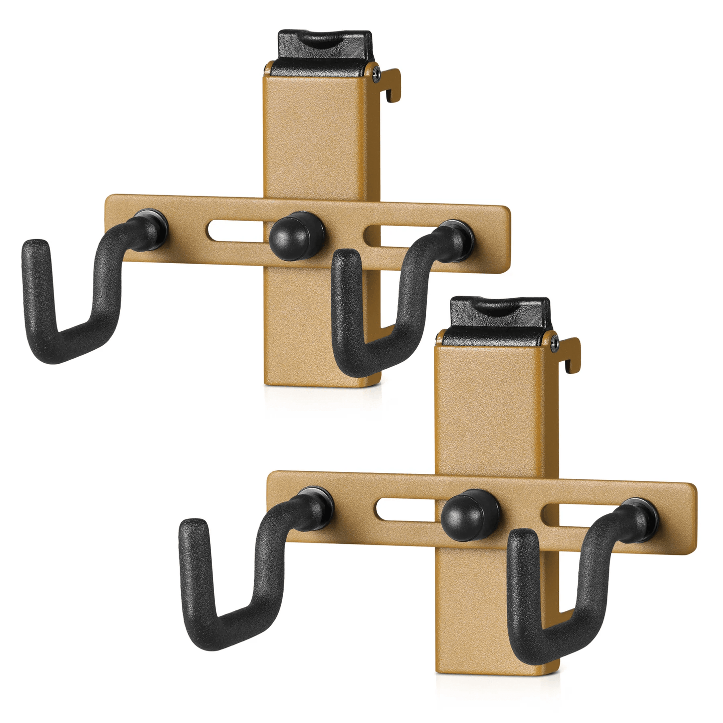 Wall Rack System Adjustable Pistol Hangers Two Pack