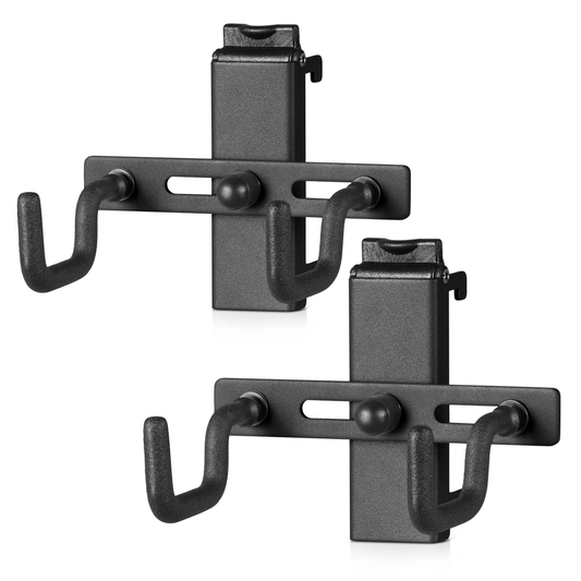 Wall Rack System Adjustable Pistol Hangers Two Pack