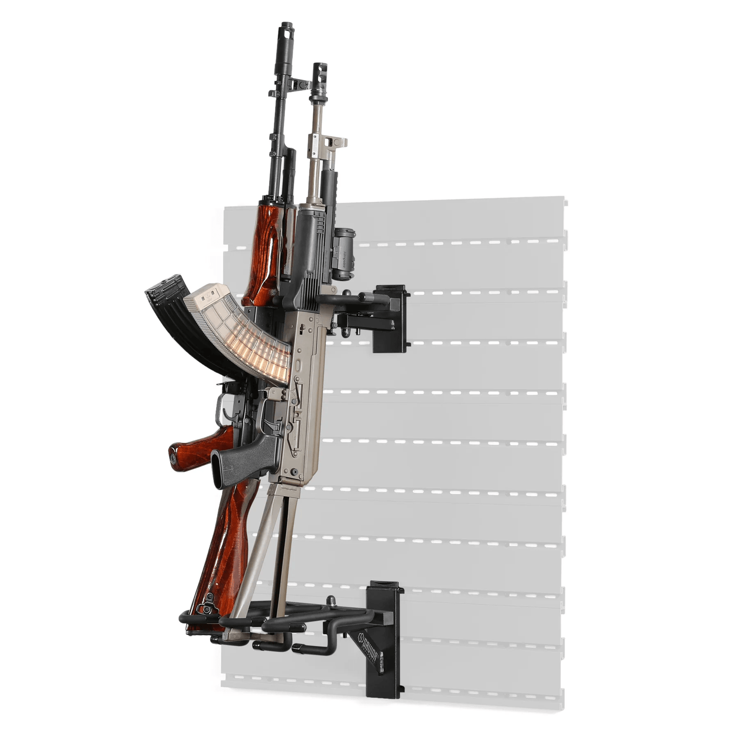 Wall Rack System Angle Adjustable Rifle Wall Rack Pro