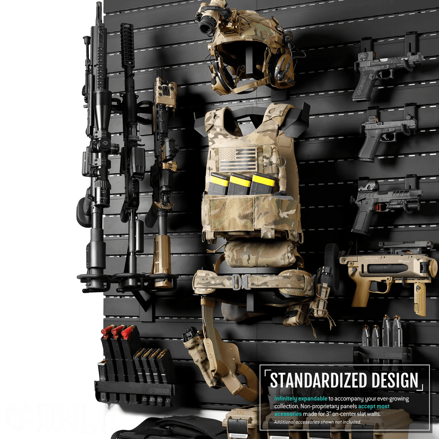 Wall Rack System Helmet Rack Steel Heavy Duty Wall Mount