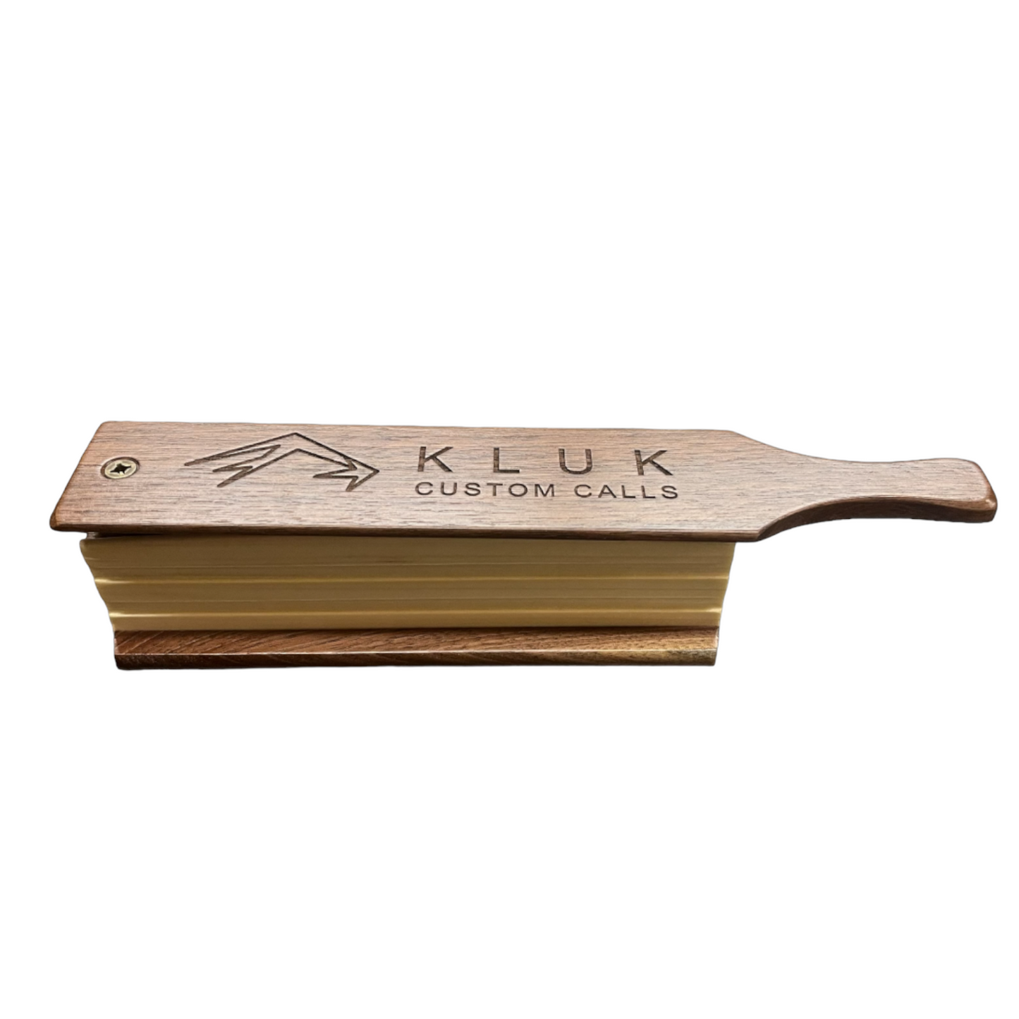Walnut and Poplar Box Call for Turkey Realistic Hen Yelp