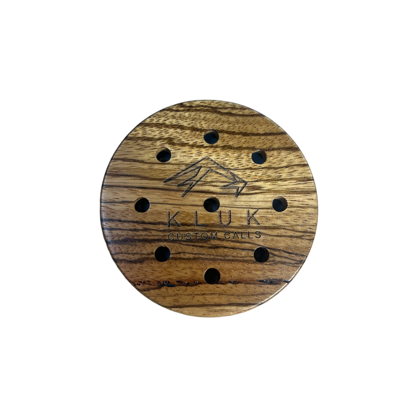 Zebrawood Glass Pot Call With Dymondwood Striker Turkey
